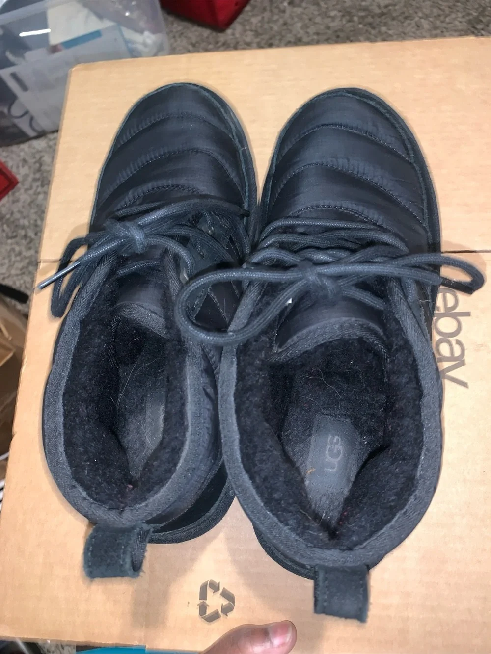 UGG warm quilted